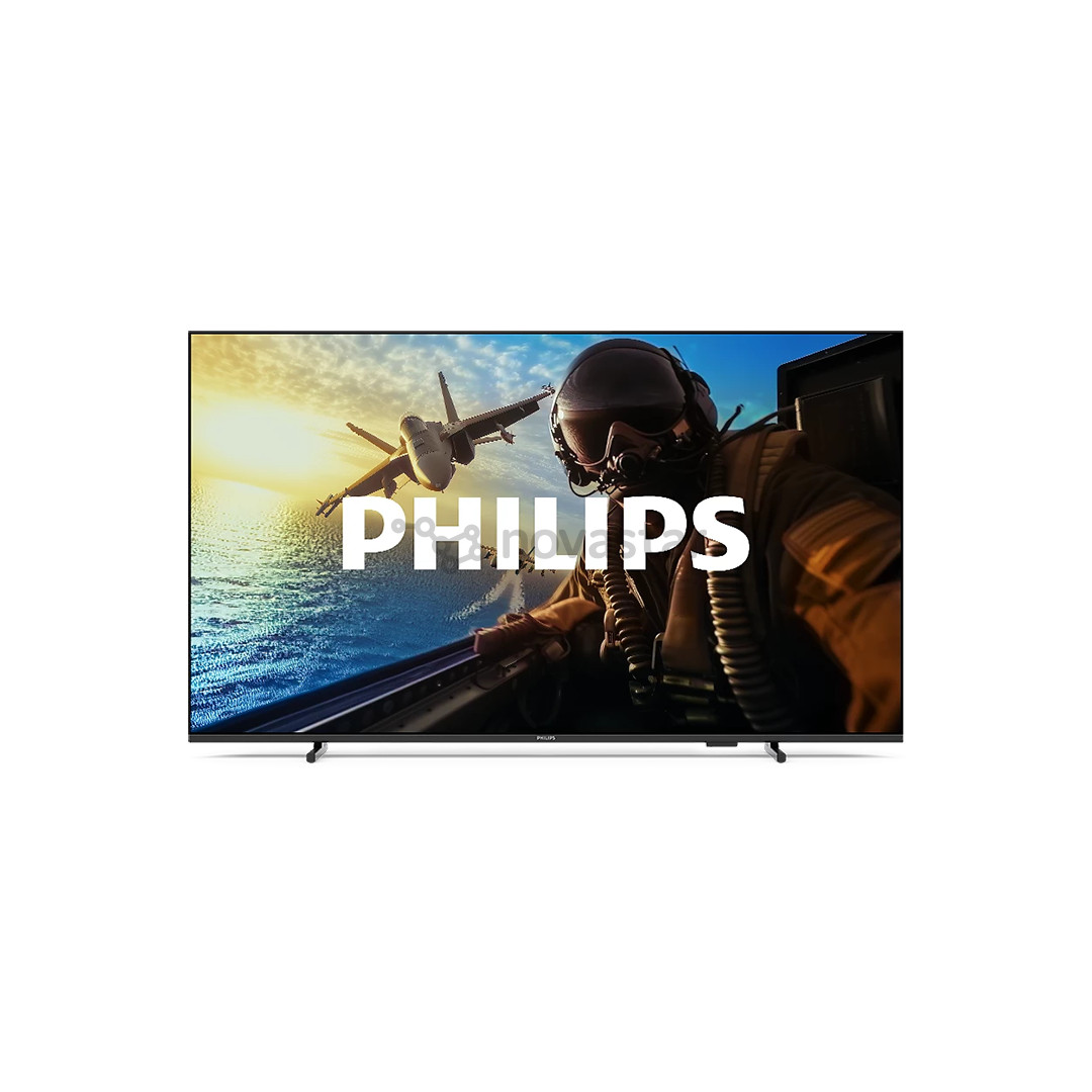 Philips PUS7000, 43", 4K UHD, LED LCD, juodas - Televizorius