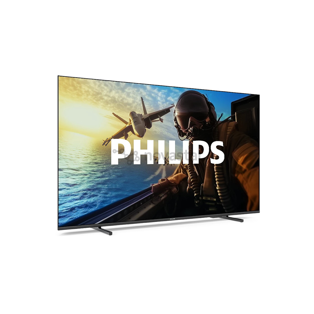 Philips PUS7000, 43", 4K UHD, LED LCD, juodas - Televizorius