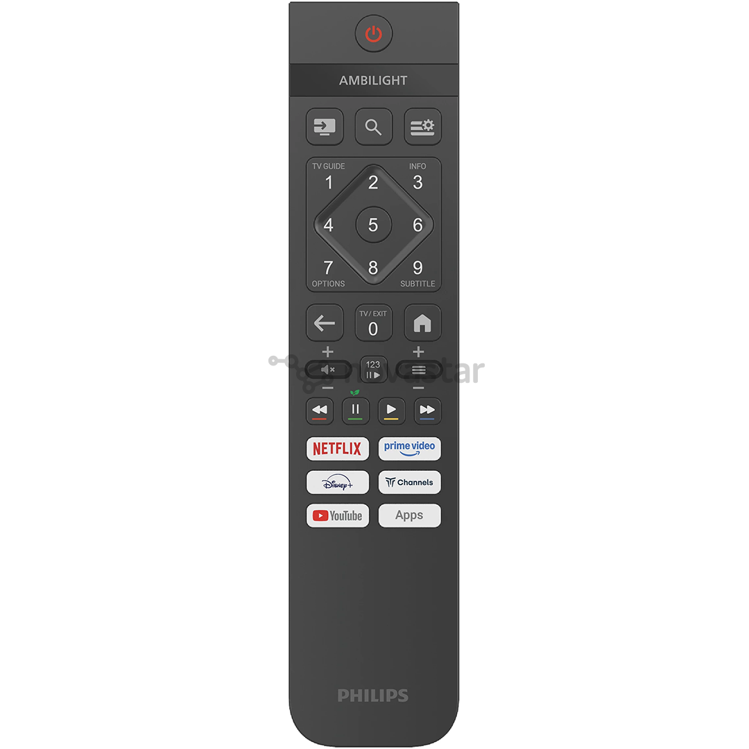 Philips PUS7000, 43", 4K UHD, LED LCD, black - TV