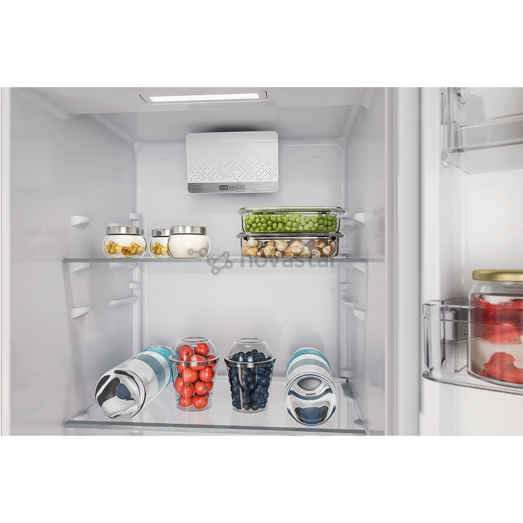Whirlpool, 306 л, высота 177 cм - Интегрируемый холодильный шкаф