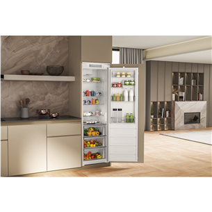 Whirlpool, 306 л, высота 177 cм - Интегрируемый холодильный шкаф