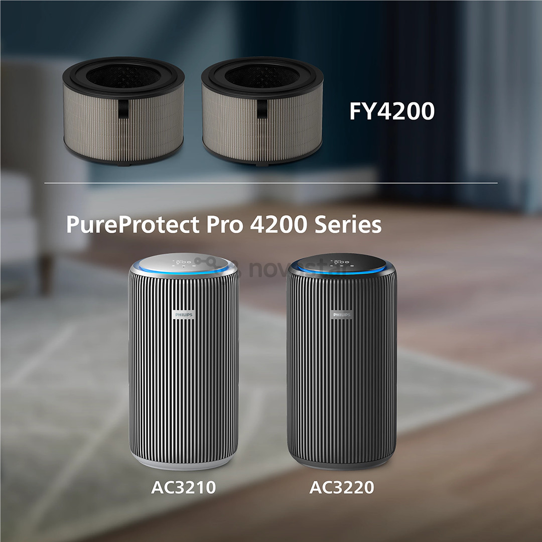 Philips, 4200 Series, HEPA NanoProtect, 2 vnt. - Filtrai oro valytuvui
