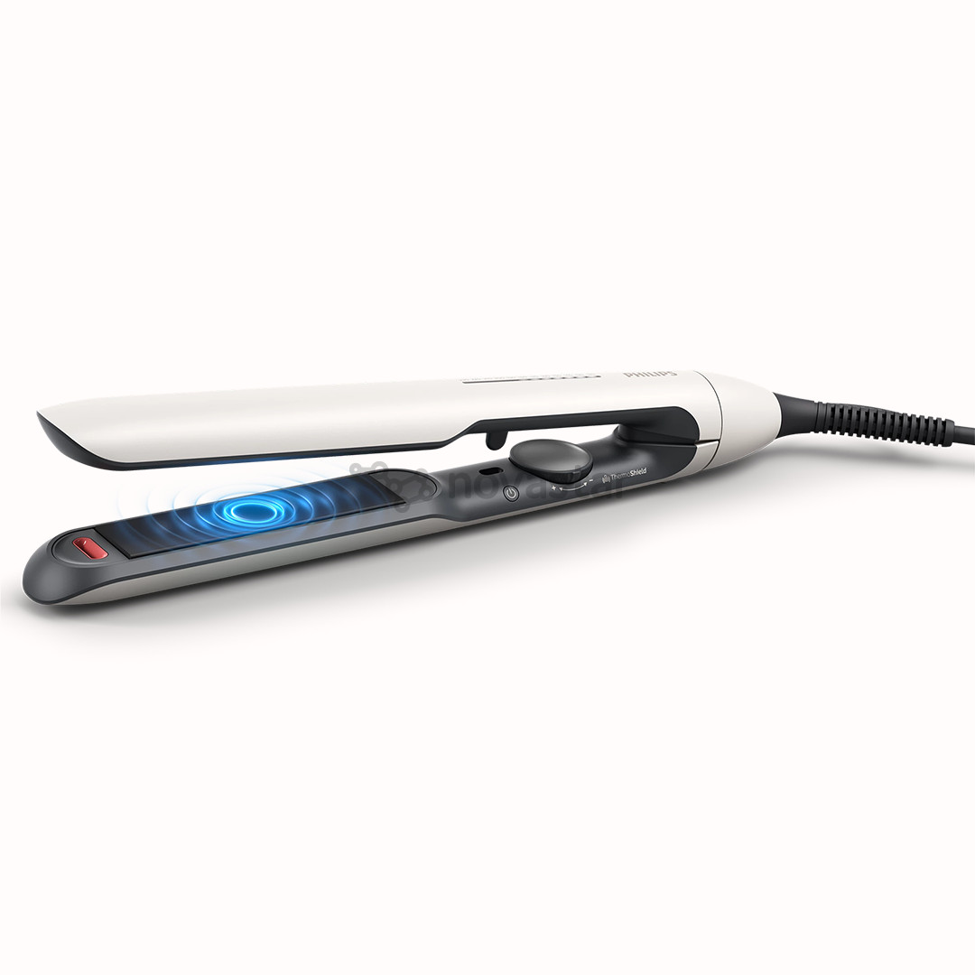 Philips 5000 Series, white - Hair straightener
