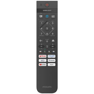 Philips The One PUS9060, 65'', 4K UHD, QLED, juodas - Televizorius
