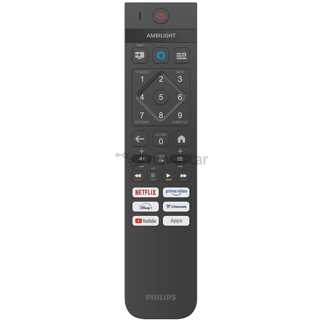Philips The One PUS9060, 65'', 4K UHD, QLED, juodas - Televizorius