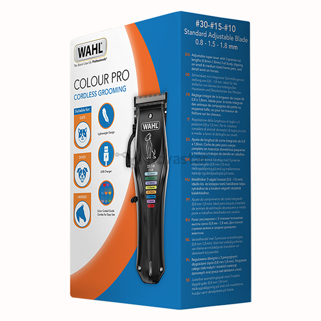 Wahl Colour Pro, black - Animal clipper