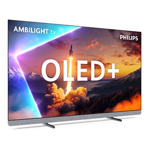 Philips OLED910, 55'', 4K UHD, OLED, pilkas - Televizorius