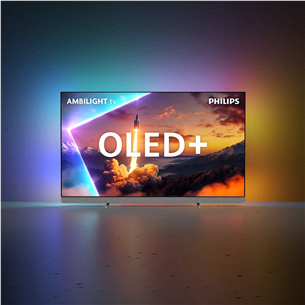 Philips OLED910, 65'', 4K UHD, OLED, pilkas - Televizorius