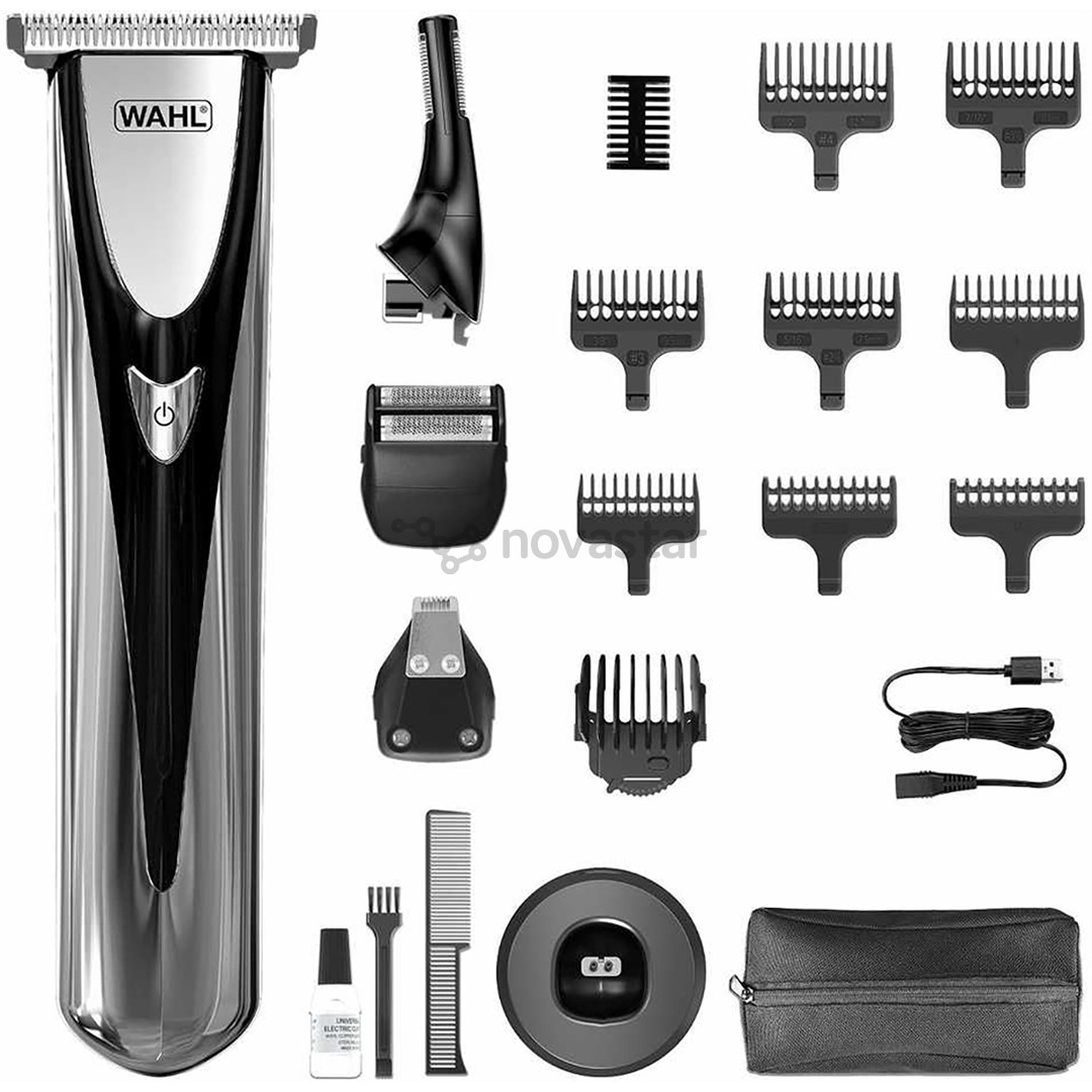 Wahl Elite Groom, sidabro/juodas - Kūno skustuvas