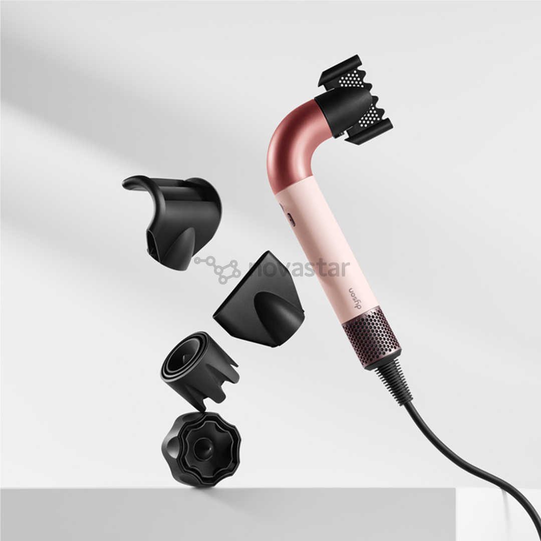 Dyson Supersonic r, Straight+Wavy, Ceramic pink/Rose gold, rožinis - Plaukų džiovintuvas