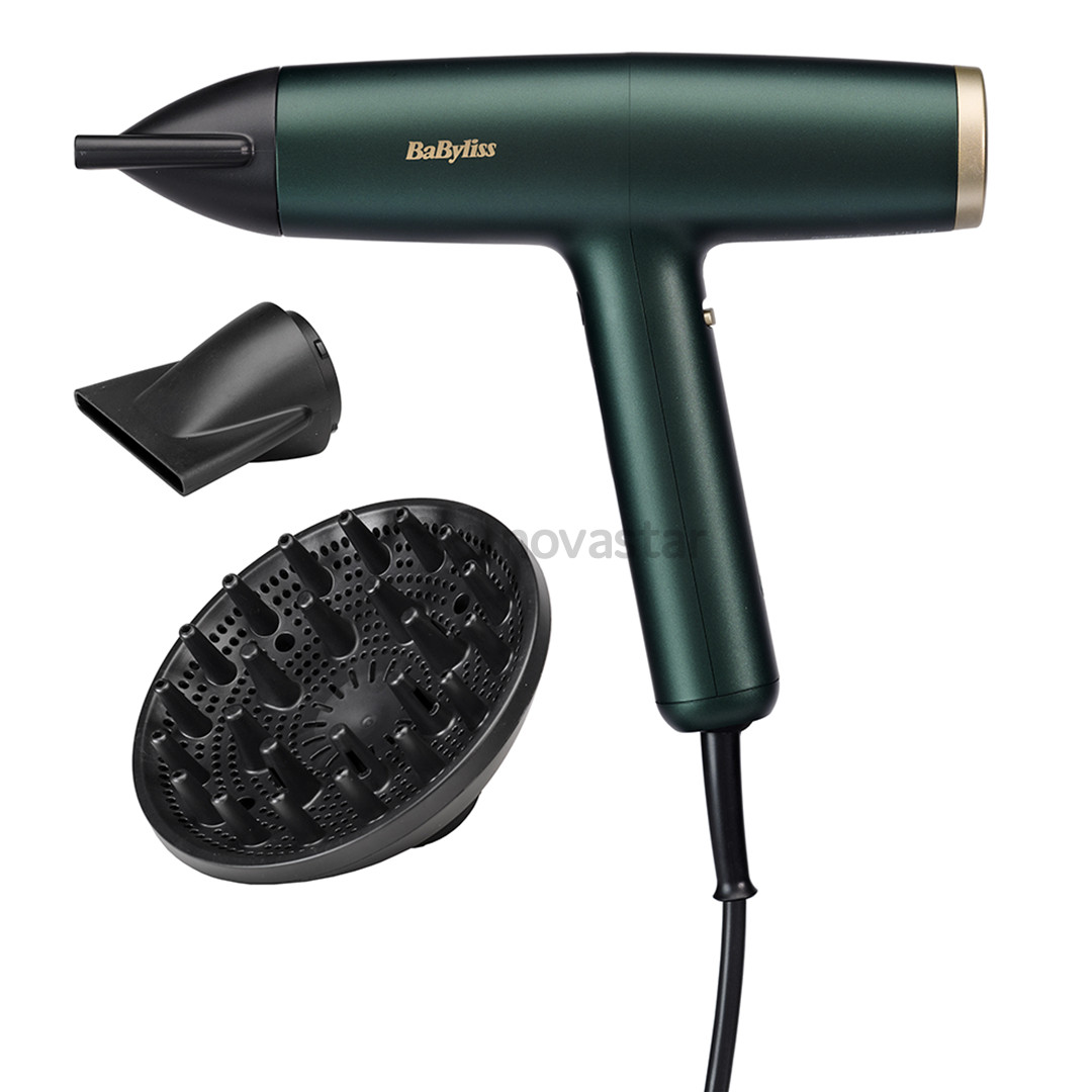Babyliss Air Power Pro, 1700 W, žalias - Plaukų džiovintuvas