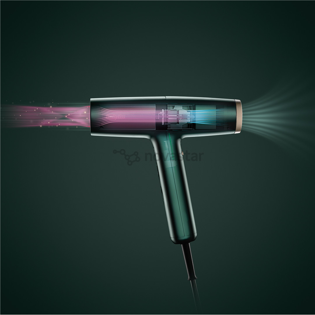 Babyliss Air Power Pro, 1700 W, žalias - Plaukų džiovintuvas
