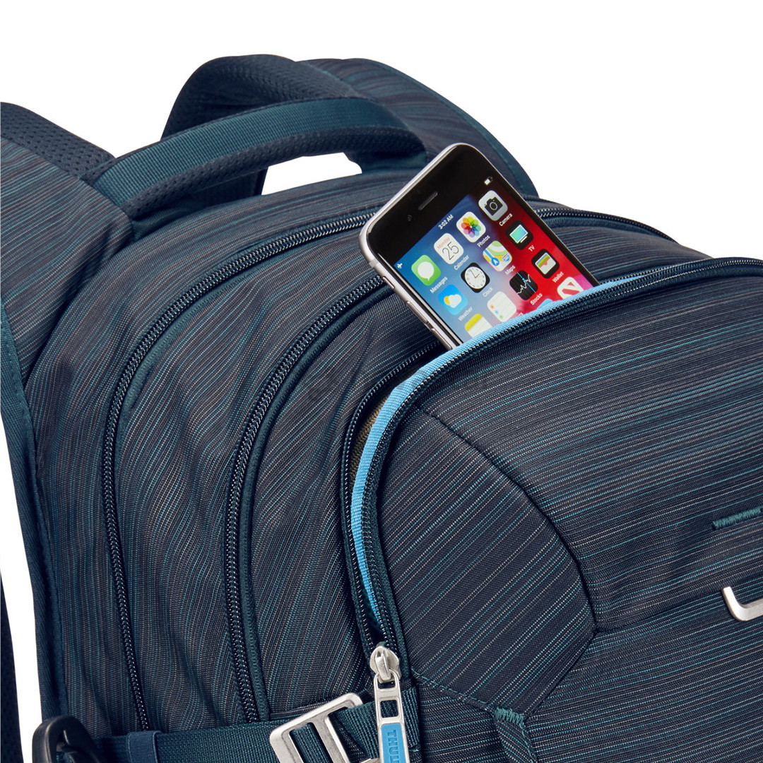 Thule Construct, 15.6",28 L, black/blue - Notebook Backpack