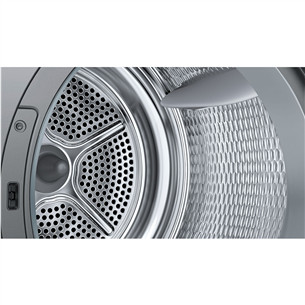 Bosch, Series 6, 9 kg, gylis 61.3 cm, pilka - Džiovyklė