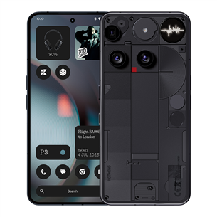 Nothing Phone (3), 16 GB, 512 GB, juodas - Išmanusis telefonas A10000024