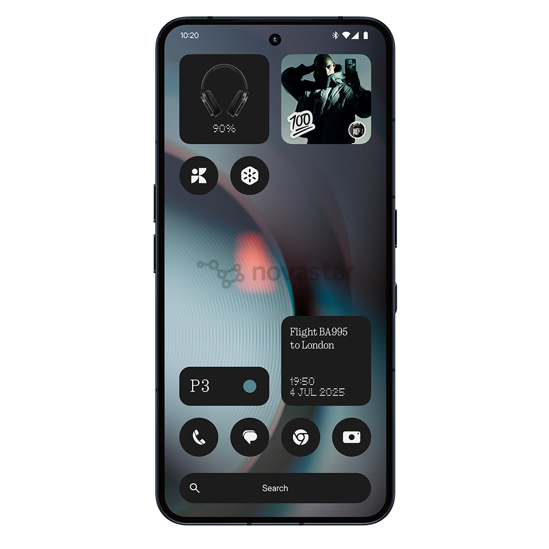 Nothing Phone (3), 16 GB, 512 GB, juodas - Išmanusis telefonas