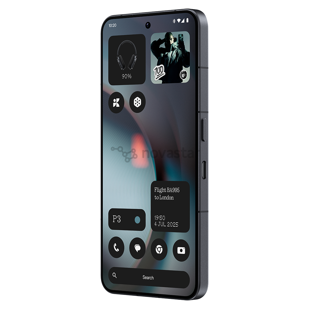 Nothing Phone (3), 16 GB, 512 GB, juodas - Išmanusis telefonas