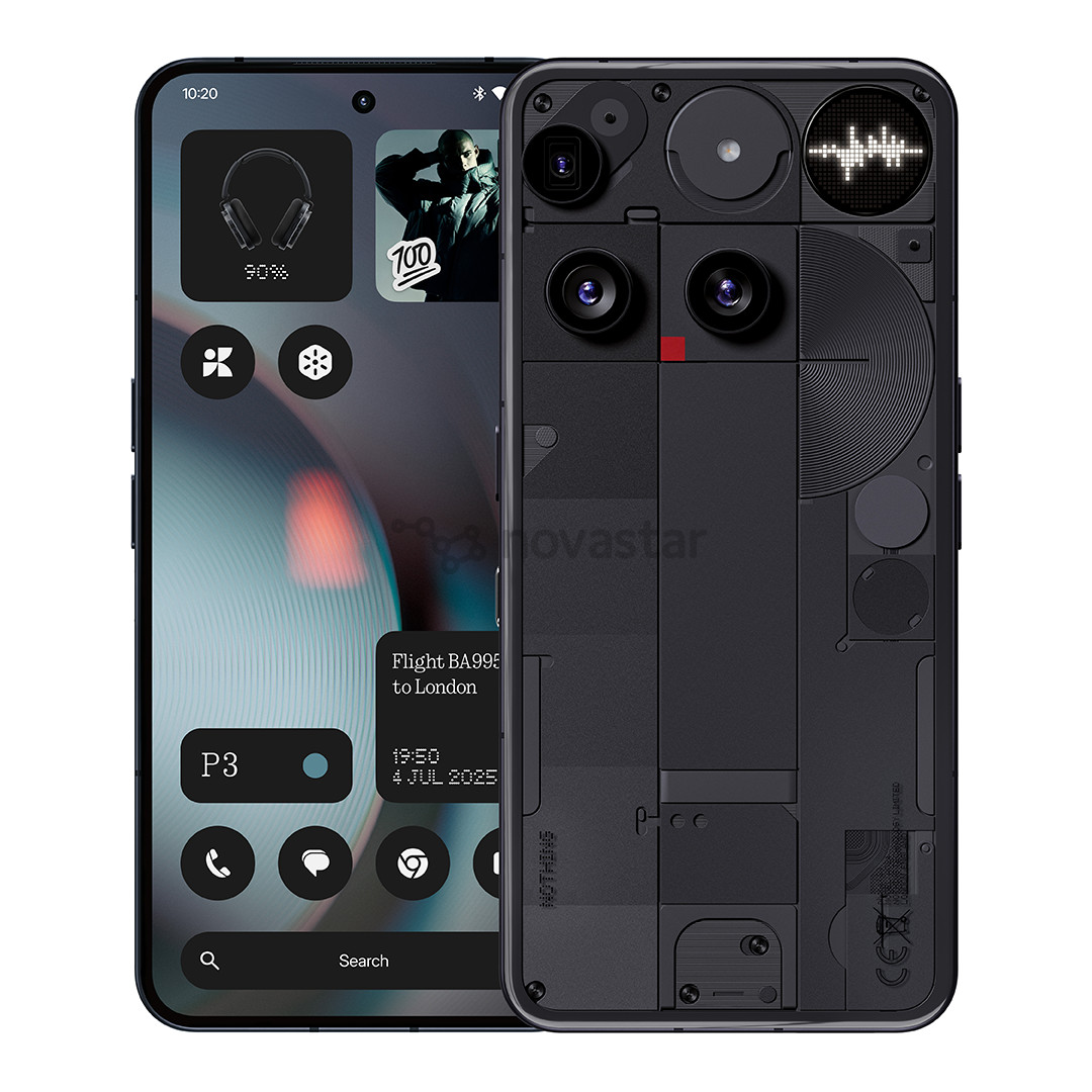 Nothing Phone (3), 12 GB, 256 GB, black - Smartphone