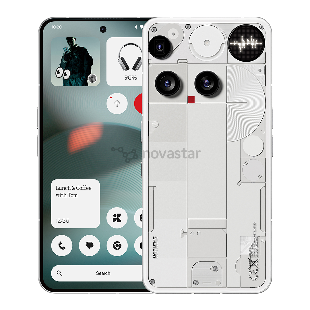 Nothing Phone (3), 12 GB, 256 GB, white - Smartphone