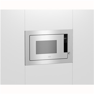 Beko, 25 L, 1450 W, balta - Įmontuojama mikrobangų krosnelė su griliu