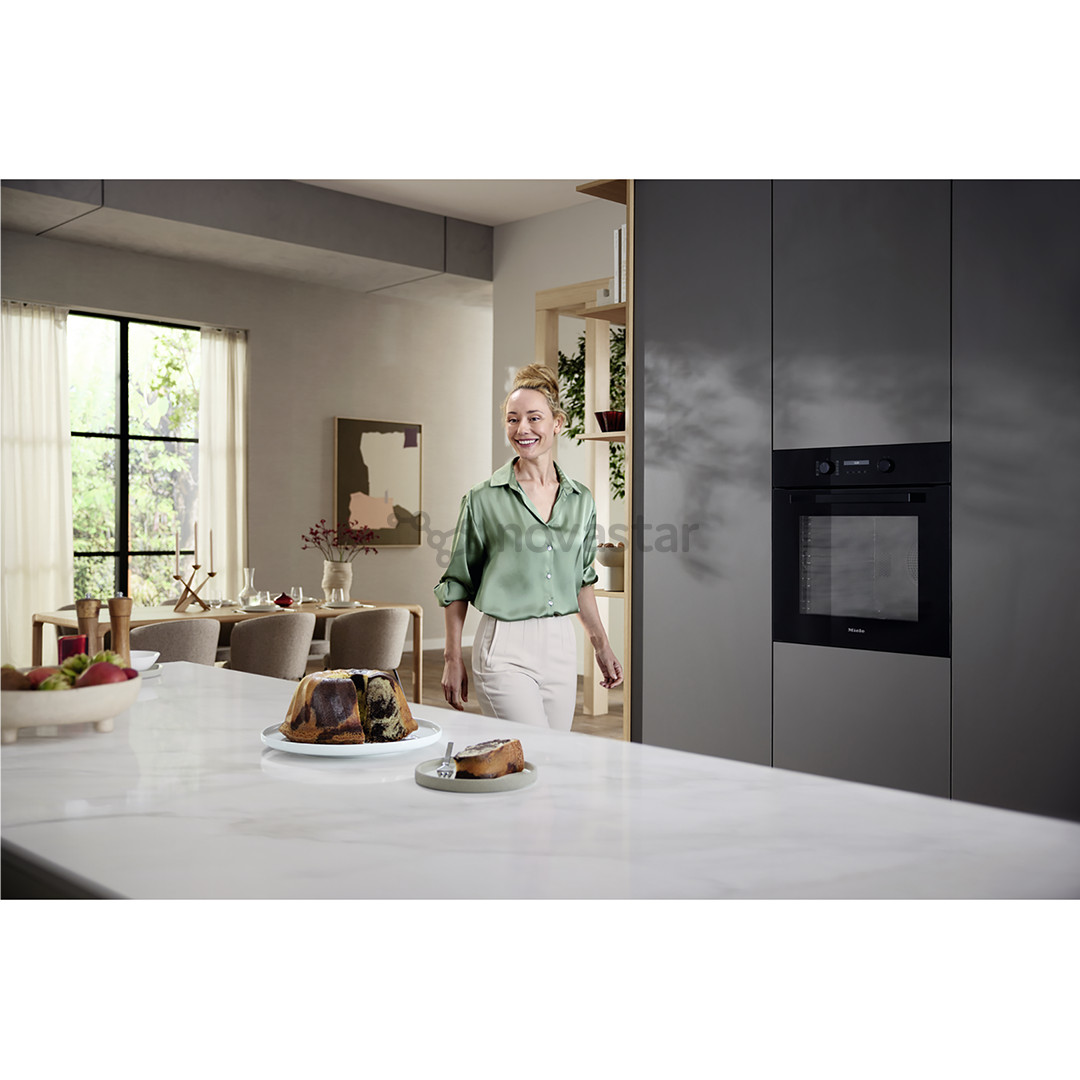 Miele, 76 L, pirolizė, juoda - Įmontuojama orkaitė