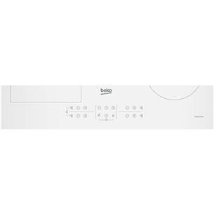 Beko, plotis 58 cm, balta - Įmontuojama indukcinė kaitlentė