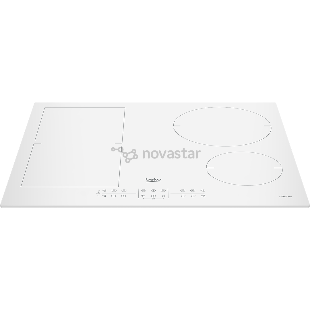 Beko, plotis 58 cm, balta - Įmontuojama indukcinė kaitlentė