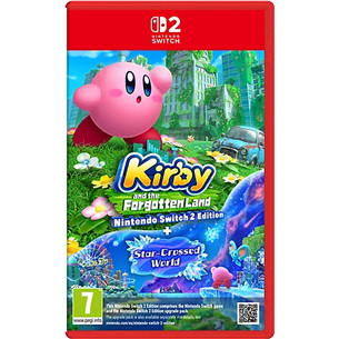 Kirby and the Forgotten Land + Star-Crossed World, Nintendo Switch 2 - Žaidimas 045496313005