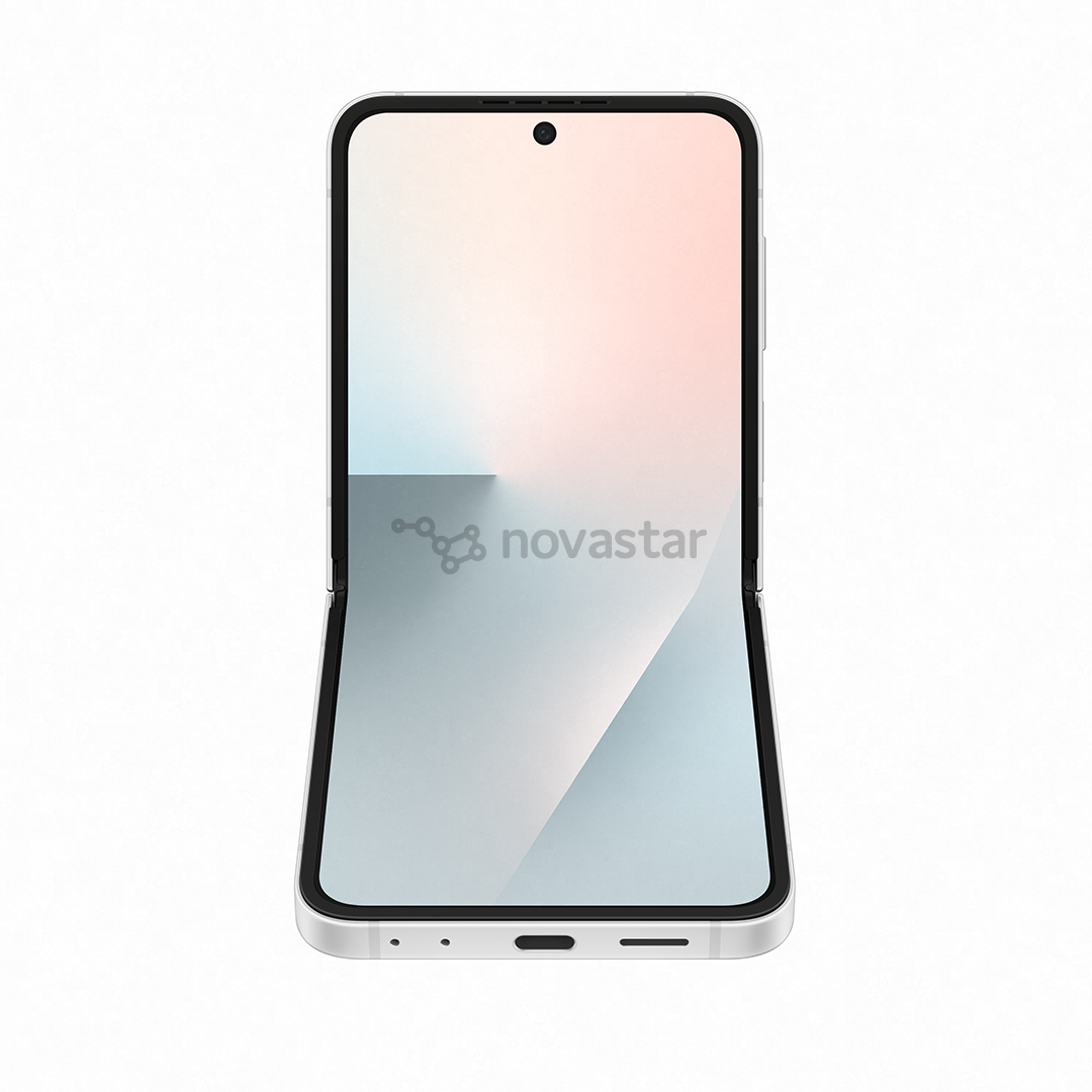 Samsung Galaxy Flip7 FE, 8 GB, 128 GB, white - Smartphone