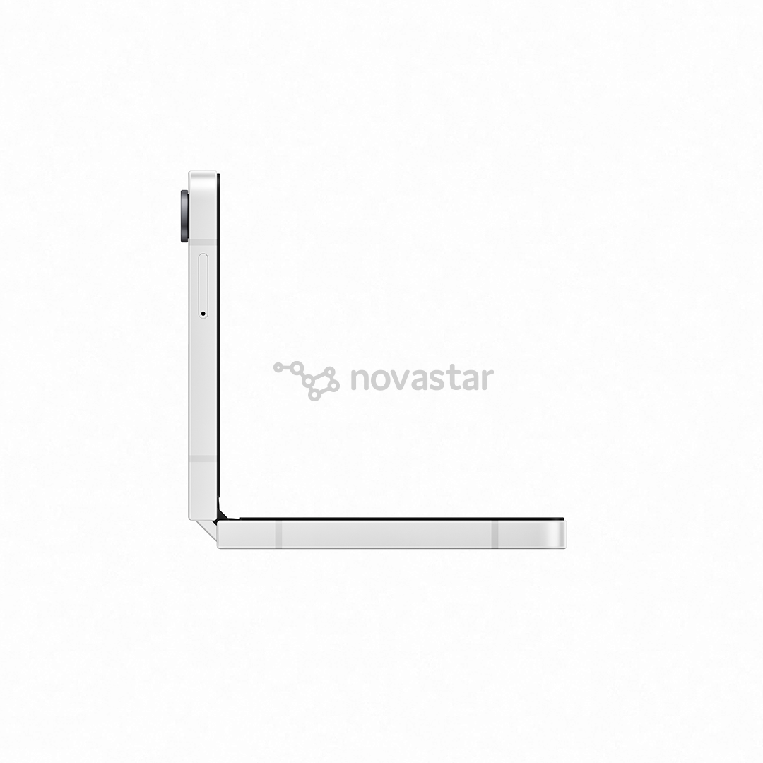 Samsung Galaxy Flip7 FE, 8 GB, 128 GB, white - Smartphone