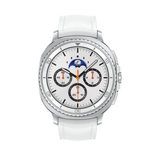 Samsung Watch8 Classic, 46 mm, LTE, white - Smartwatch SM-L505FZWAEUE