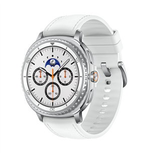 Samsung Watch8 Classic, 46 mm, LTE, white - Smartwatch