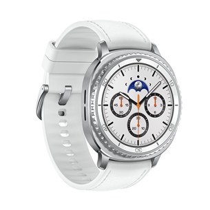 Samsung Watch8 Classic, 46 mm, LTE, white - Smartwatch