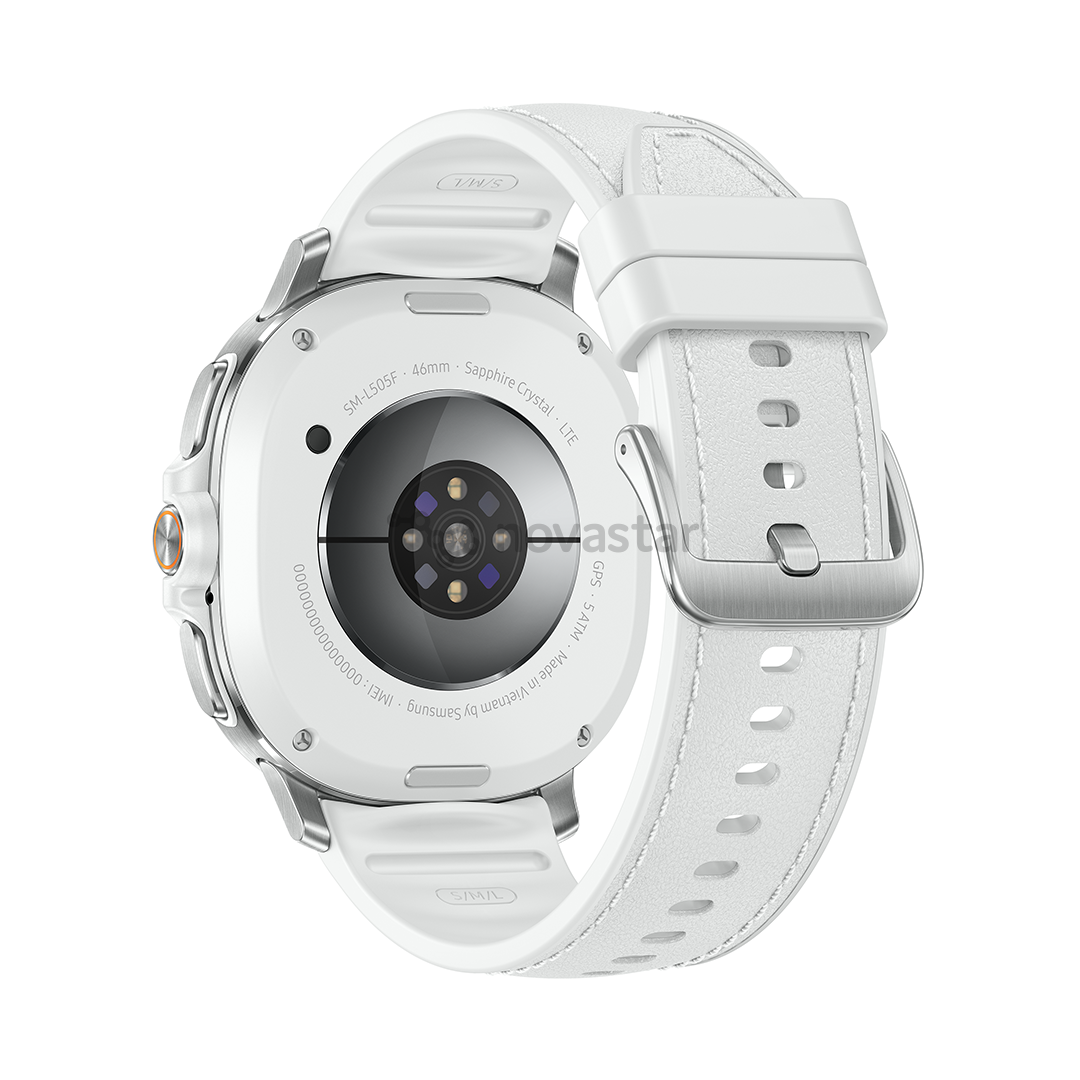 Samsung Watch8 Classic, 46 mm, LTE, white - Smartwatch