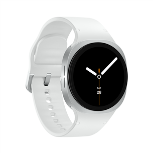 Samsung Galaxy Watch8, 40 mm, LTE, silver - Smartwatch