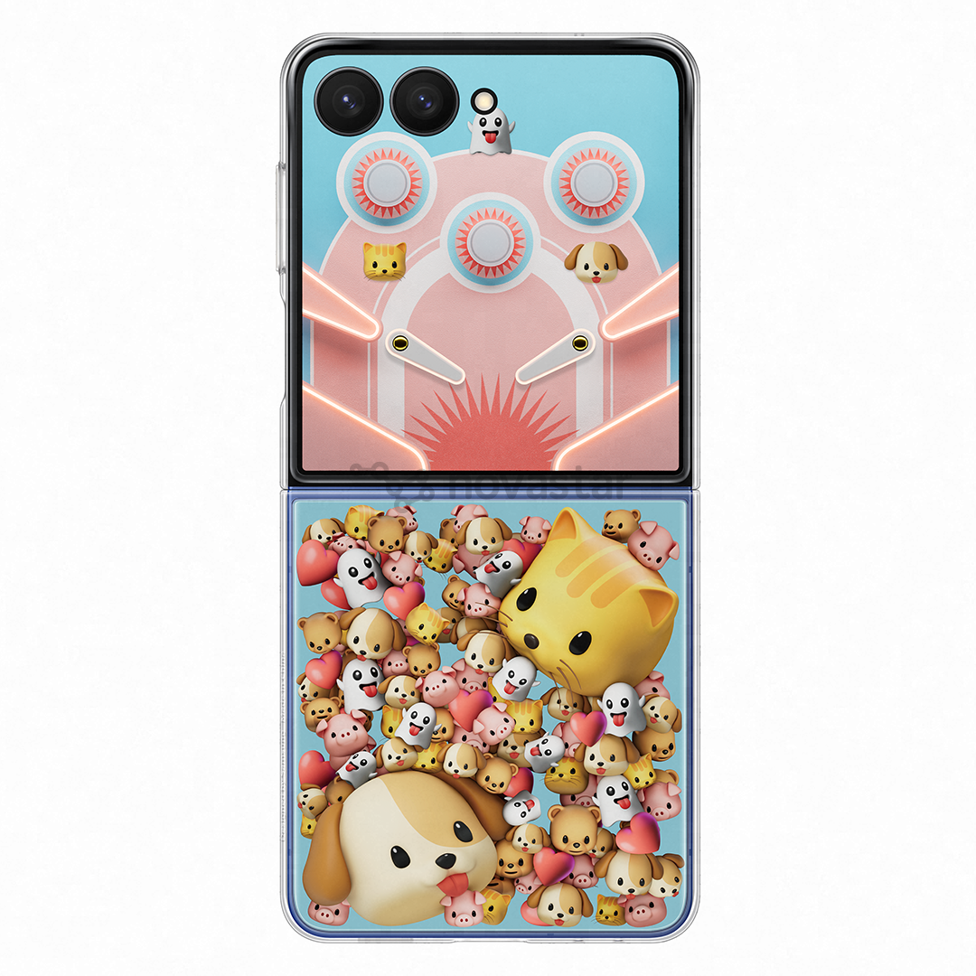 Samsung Flipsuit Case, Galaxy Flip7, skaidrus - Dėklas