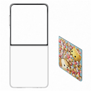 Samsung Flipsuit Case, Galaxy Flip7, skaidrus - Dėklas