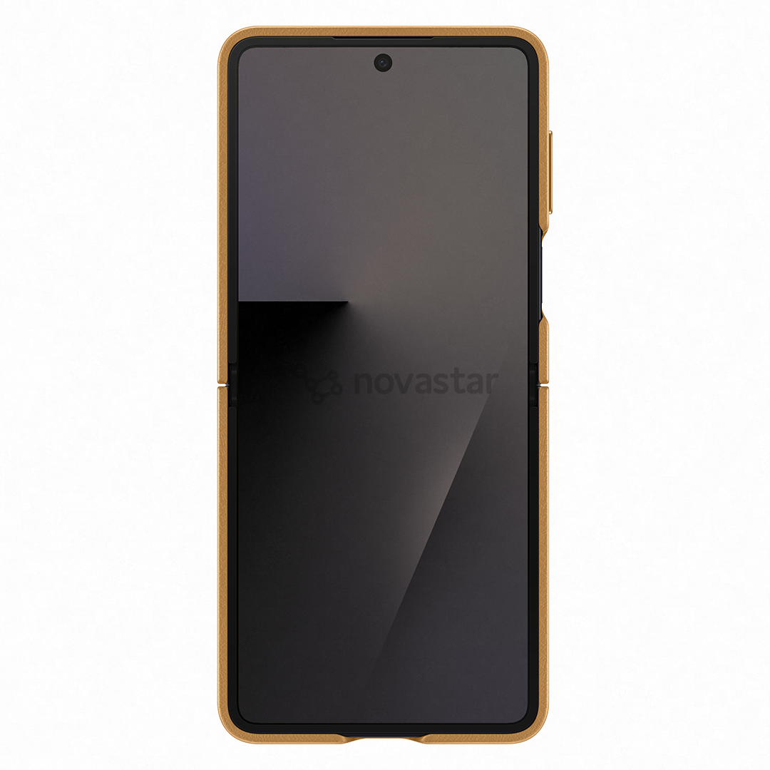 Samsung Kindsuit Case, Galaxy Flip7, šviesiai rudas - Dėklas