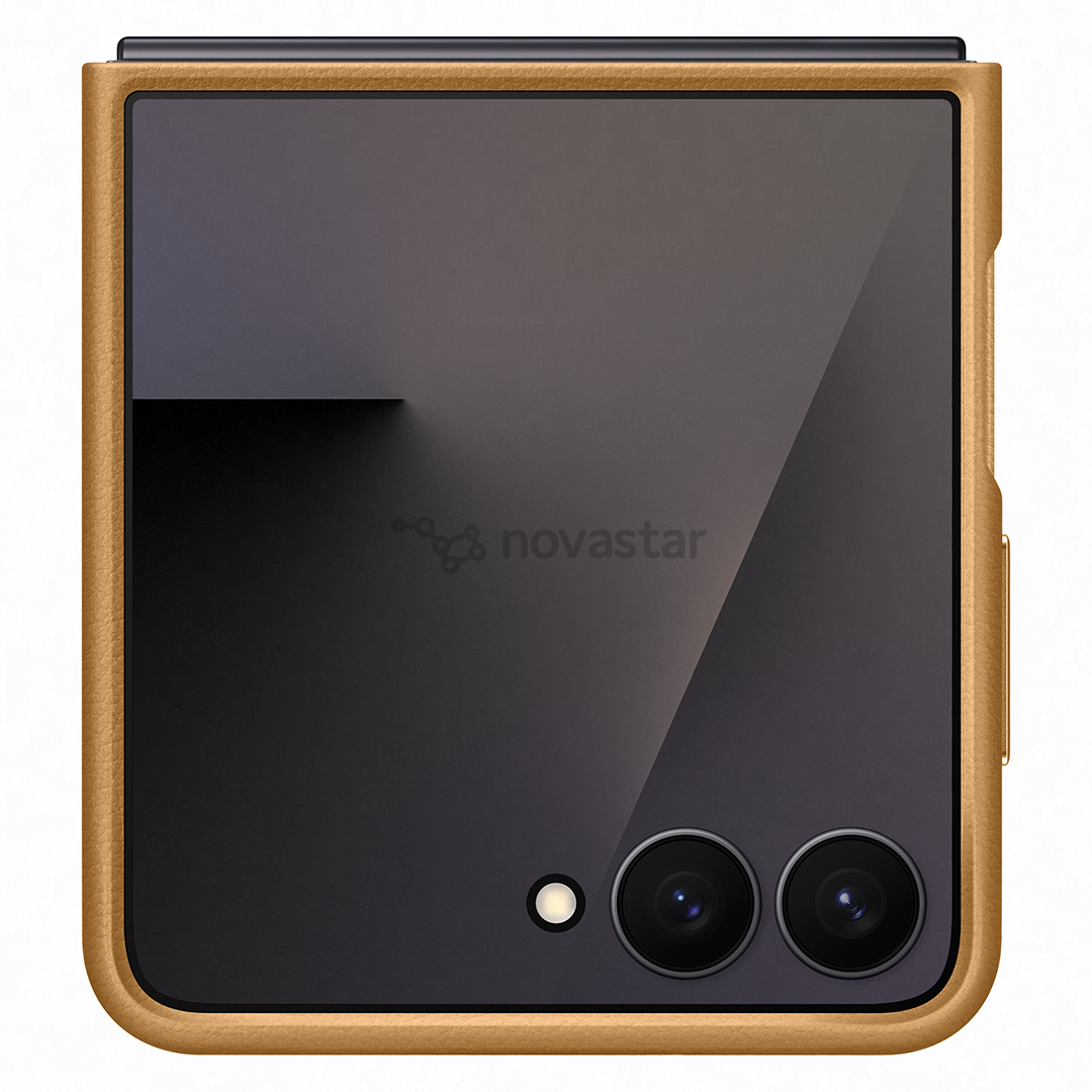 Samsung Kindsuit Case, Galaxy Flip7, šviesiai rudas - Dėklas