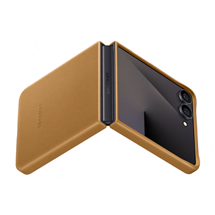 Samsung Kindsuit Case, Galaxy Flip7, šviesiai rudas - Dėklas