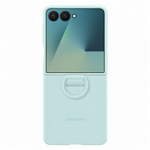 Samsung Silicone case, Galaxy Flip7, šviesiai žalias - Dėklas EF-PF766TMEGWW