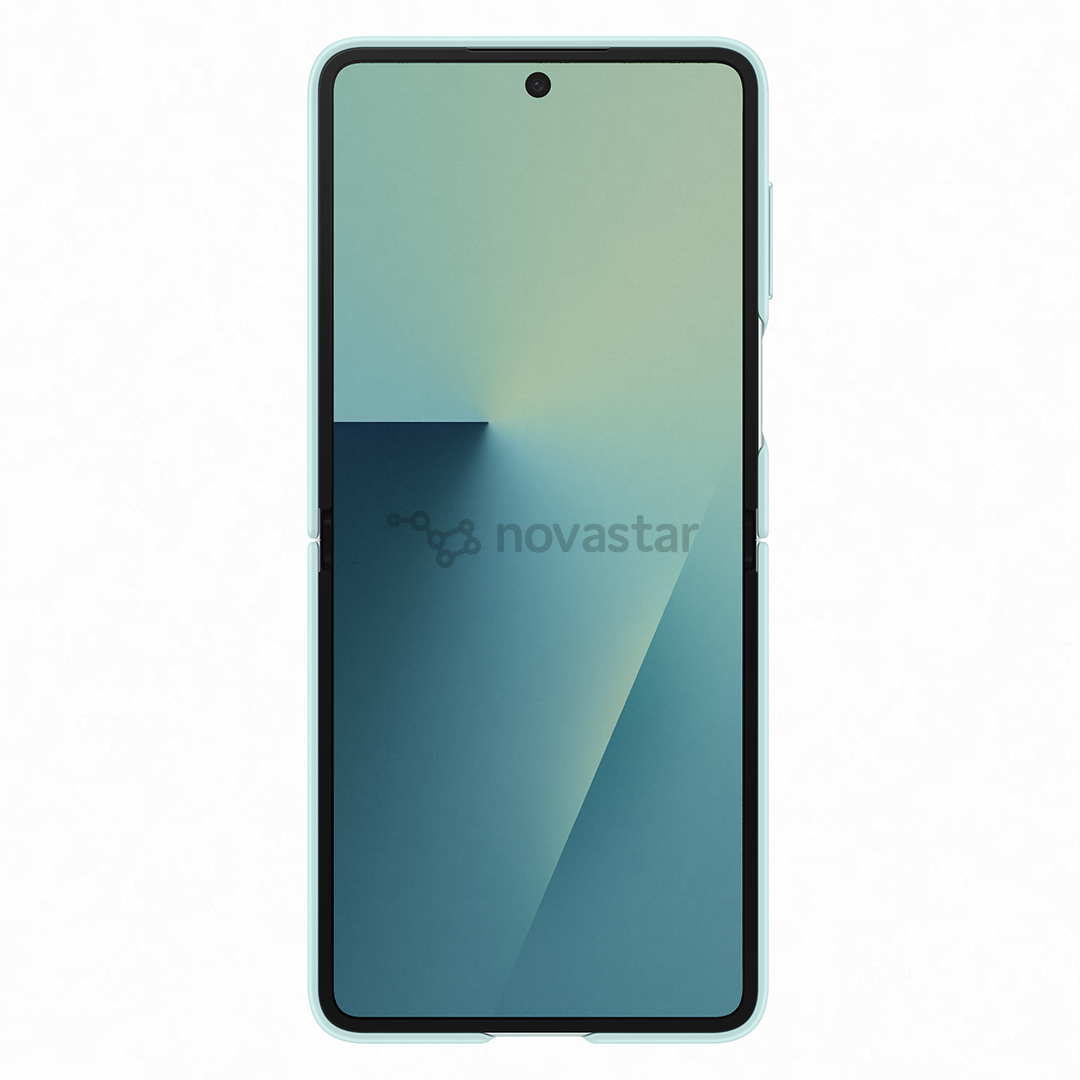 Samsung Silicone case, Galaxy Flip7, šviesiai žalias - Dėklas