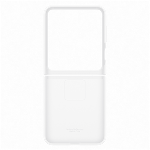 Samsung Silicone case, Galaxy Flip7 FE, baltas - Dėklas EF-PF741TWEGWW