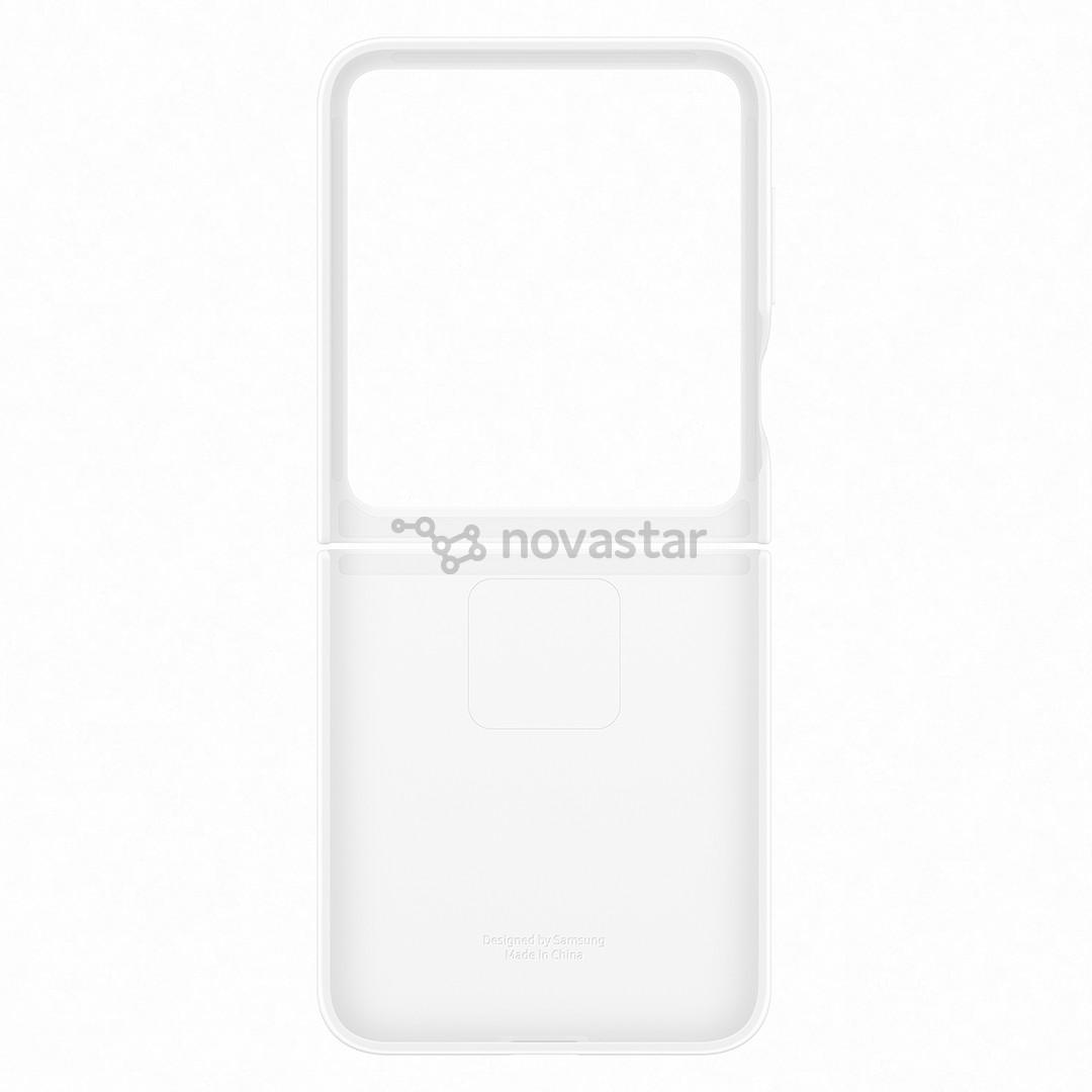 Samsung Silicone case, Galaxy Flip7 FE, white - Case