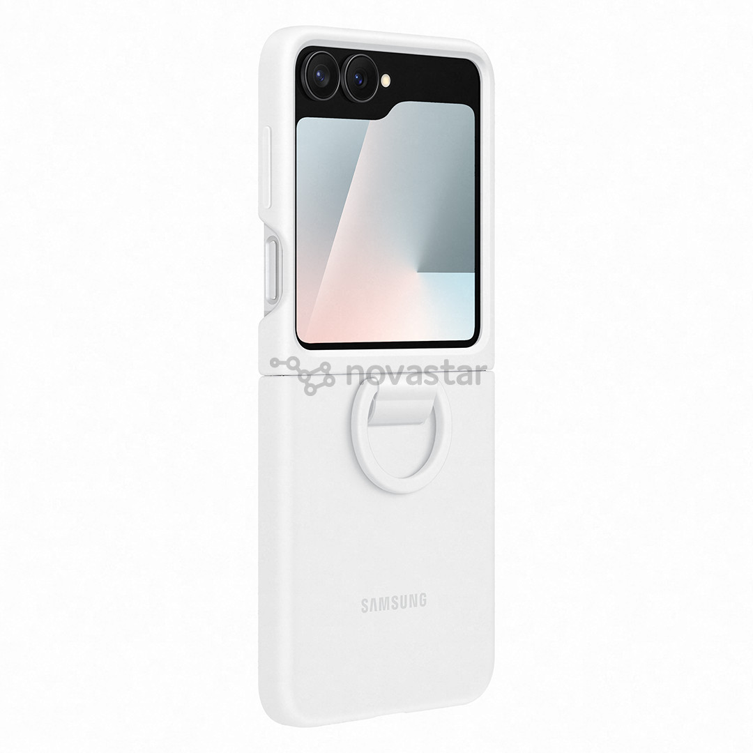 Samsung Silicone case, Galaxy Flip7 FE, white - Case