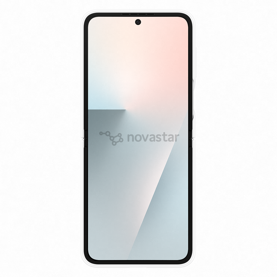 Samsung Silicone case, Galaxy Flip7 FE, baltas - Dėklas
