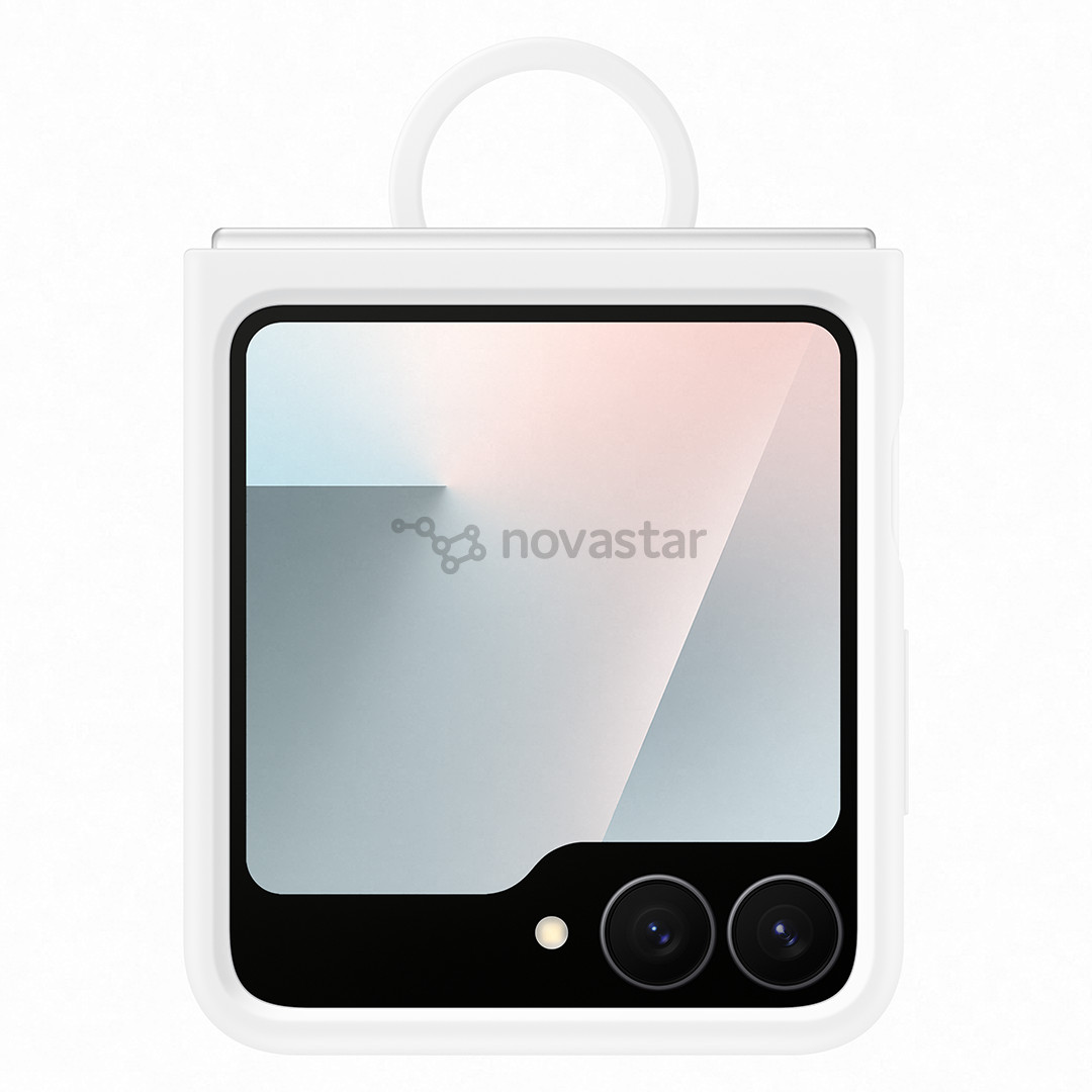 Samsung Silicone case, Galaxy Flip7 FE, white - Case