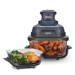 Ninja CRISPi 4-in-1, 1700 W, 3.8 L, mėlyna - Nešiojama karšto oro gruzdintuvė FN101EUGY