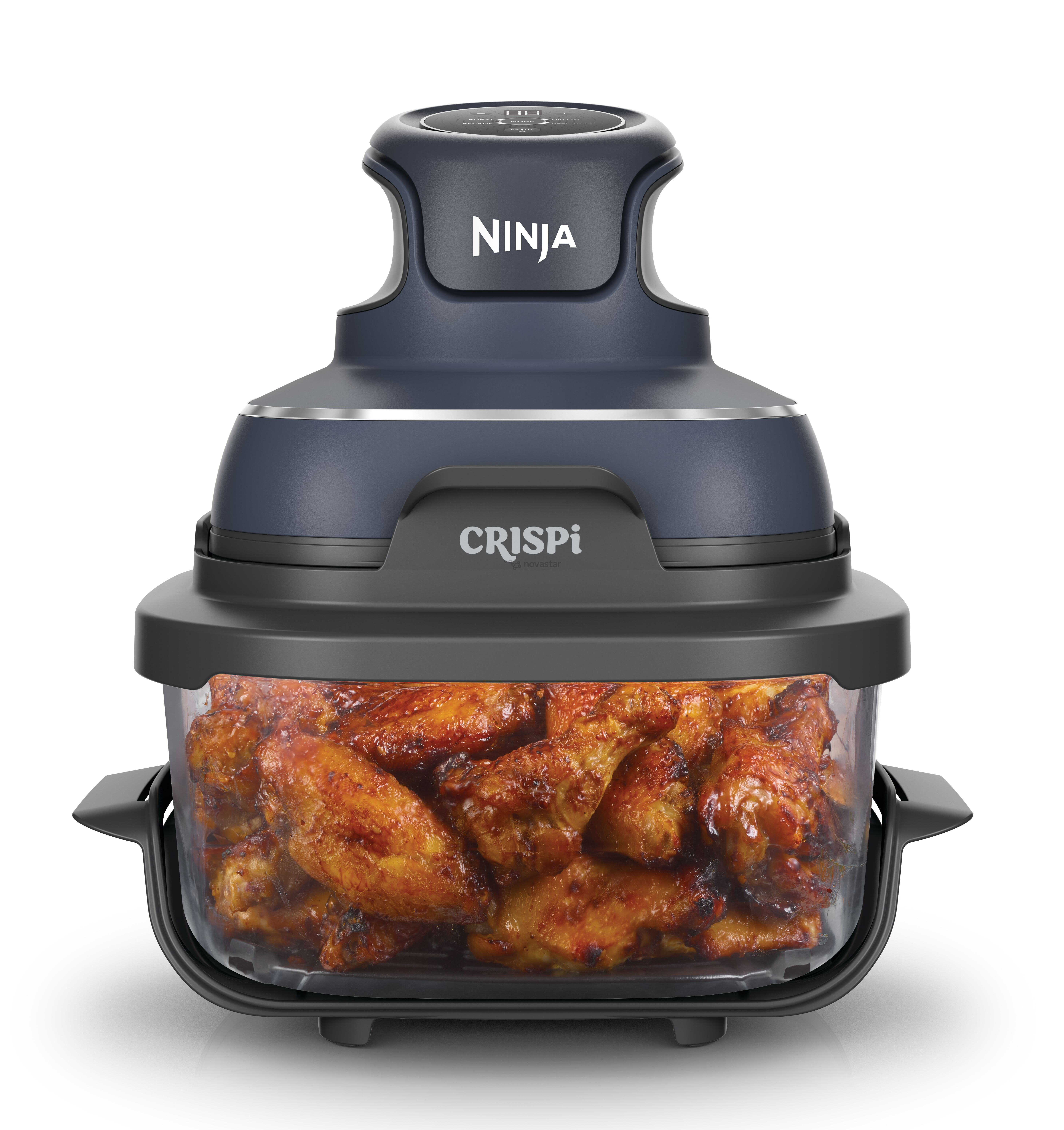 Ninja CRISPi 4-in-1, 1700 W, 3.8 L, mėlyna - Nešiojama karšto oro gruzdintuvė