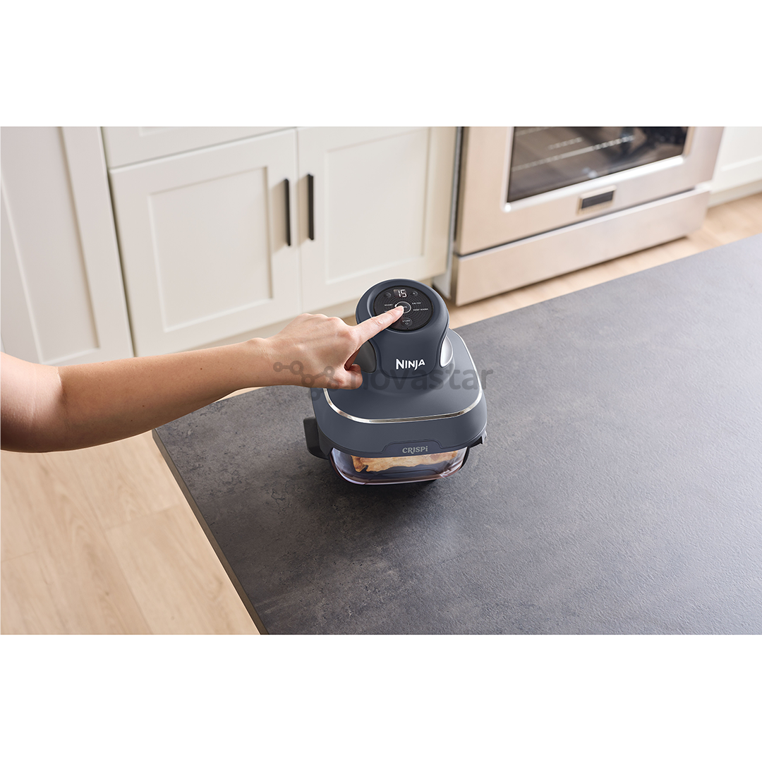 Ninja CRISPi 4-in-1, 1700 W, 3.8 L, mėlyna - Nešiojama karšto oro gruzdintuvė